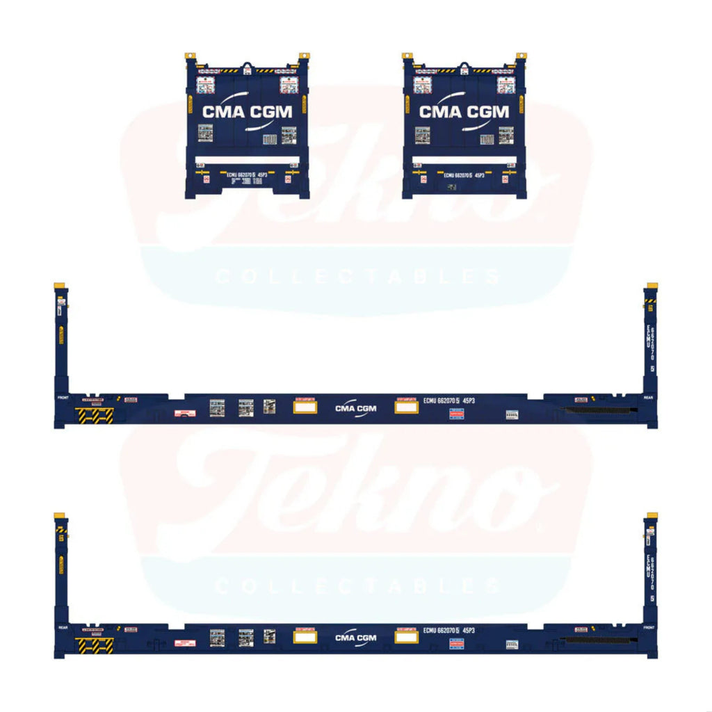 CMA-CGM 40ft. Flatrack | Tekno