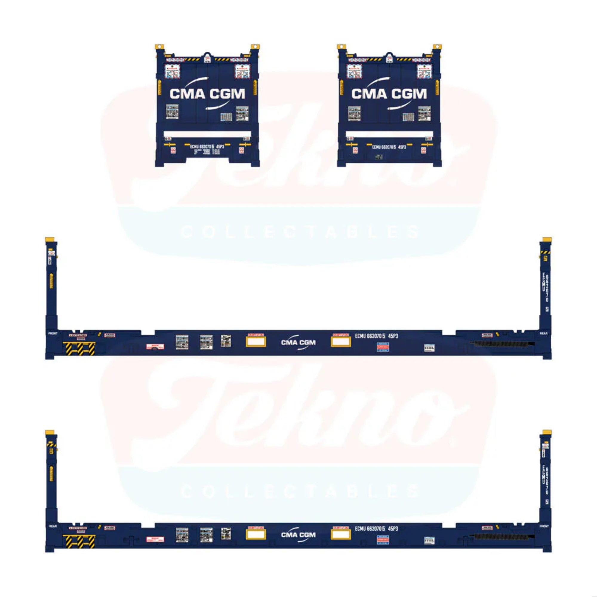 CMA-CGM 40ft. Flatrack | Tekno