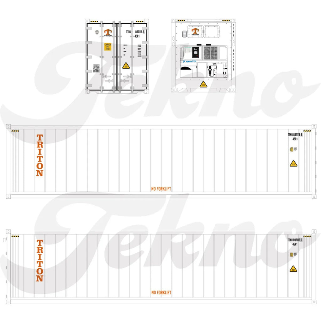 T.B. Triton 40ft Reefer | Tekno